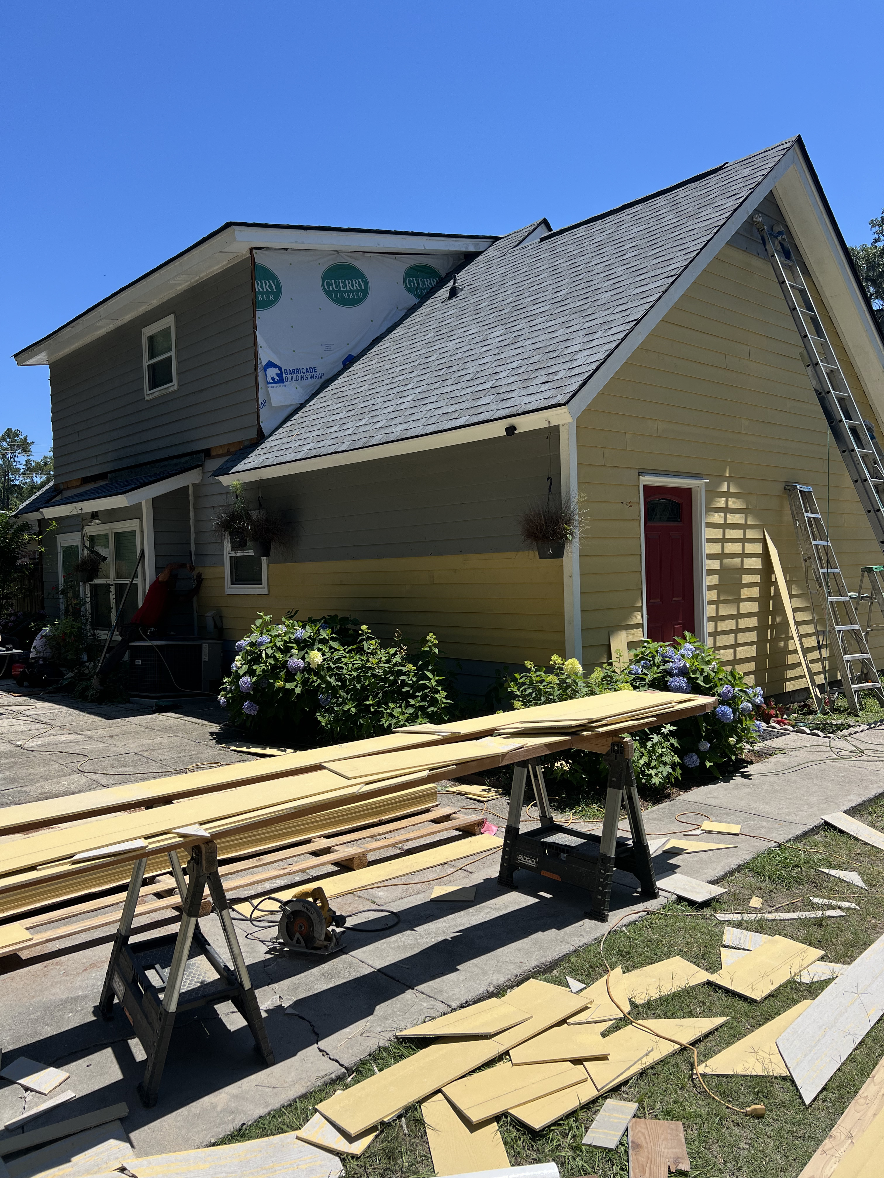 Port Side exterior remodeling project